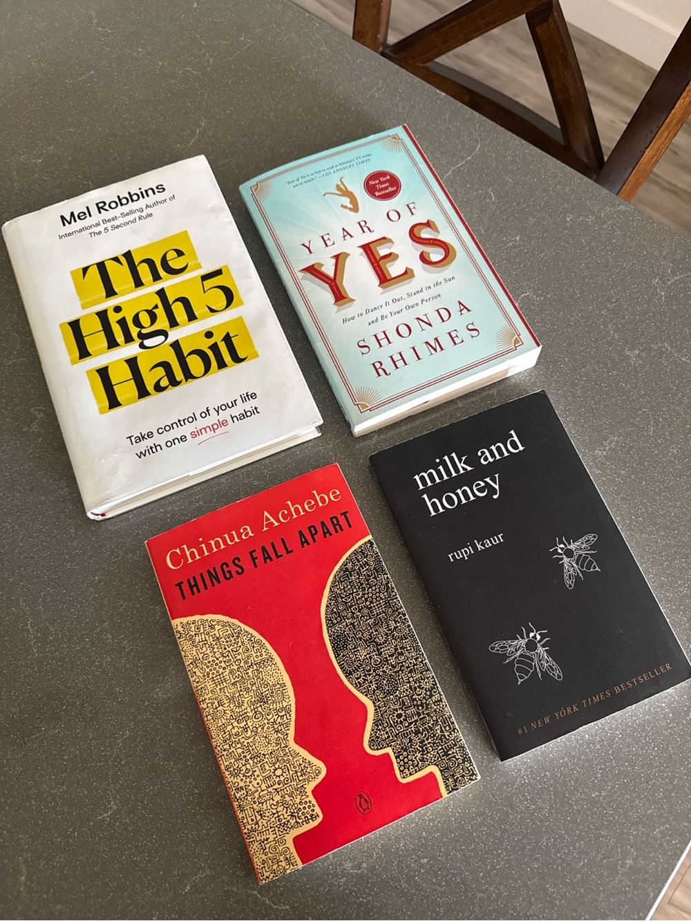 Popular Modern Literature & Self-Help Growth Motivation Poetry Book Bundle Lot